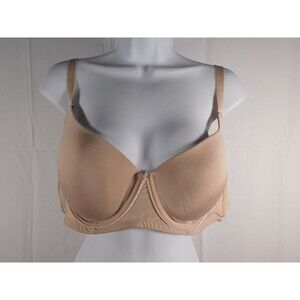 Izod Beige Bra 42D Women's Padded Underwire Bra Size 42D